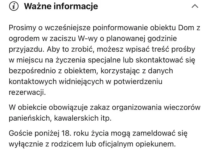 Dom wakacyjny Dom Z Ogrodem W Zaciszu W-wy